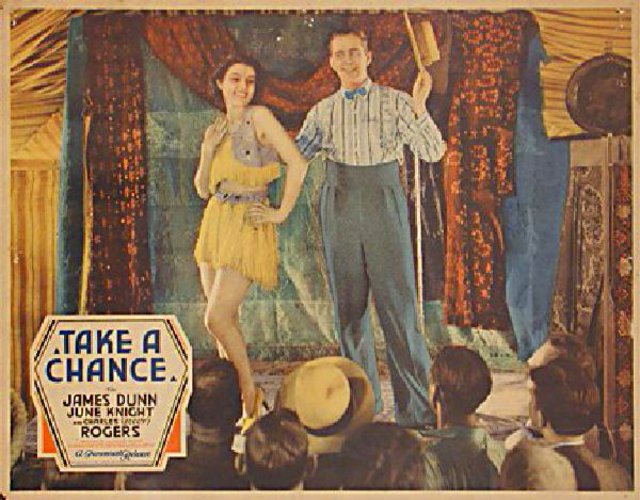 Take a Chance Original 1933 U.S. Scene Card