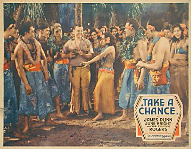 Take a Chance Original 1933 U.S. Scene Card