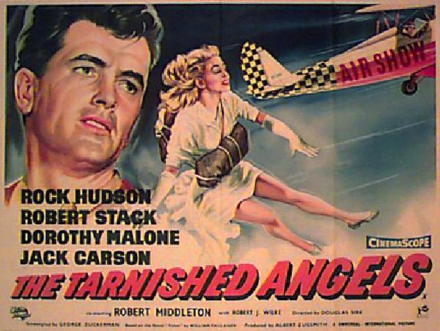 The Tarnished Angels 1957 British Quad Poster