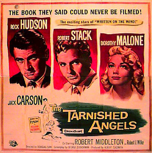 The Tarnished Angels Original 1958 U.S. Six Sheet Movie Poster