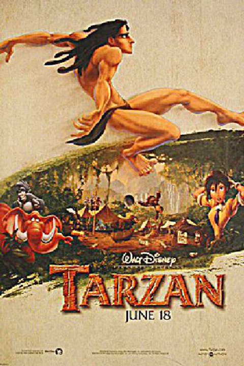 Tarzan Original 1999 U.S. Video Banner