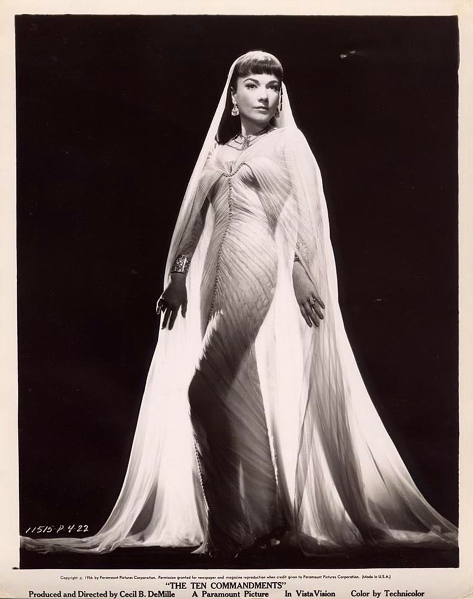 The Ten Commandments Original 1956 U.S. Portrait Photo