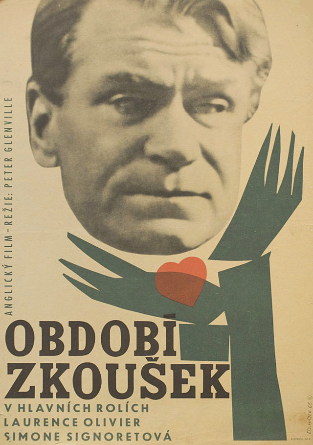 Term of Trial Original 1965 Czech A3 Movie Poster
