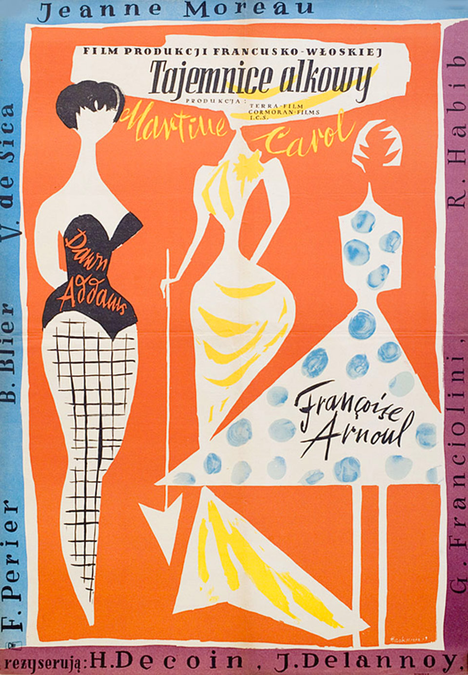 The Bed Original 1959 Polish A1 Movie Poster