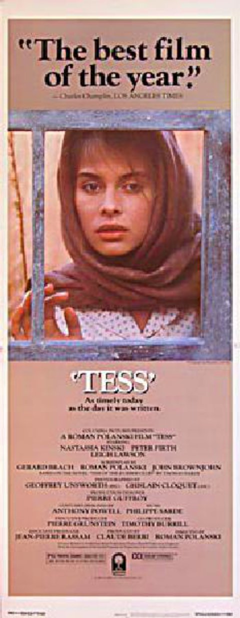 Tess Original 1981 U.S. Insert Movie Poster