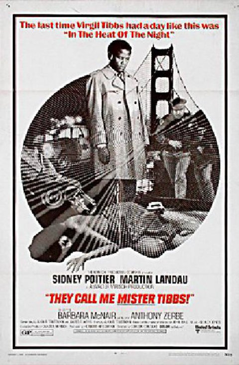 They Call Me Mister Tibbs! Original 1970 U.S. One Sheet Movie Poster