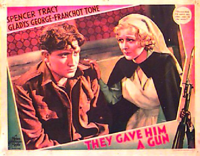 They Gave Him a Gun Original 1937 U.S. Scene Card