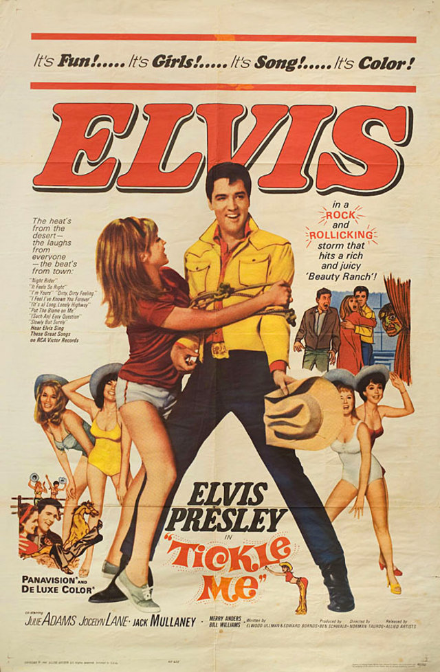 Tickle Me 1965 U.S. One Sheet Poster