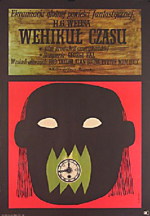 The Time Machine 1960 Polish A1 Poster