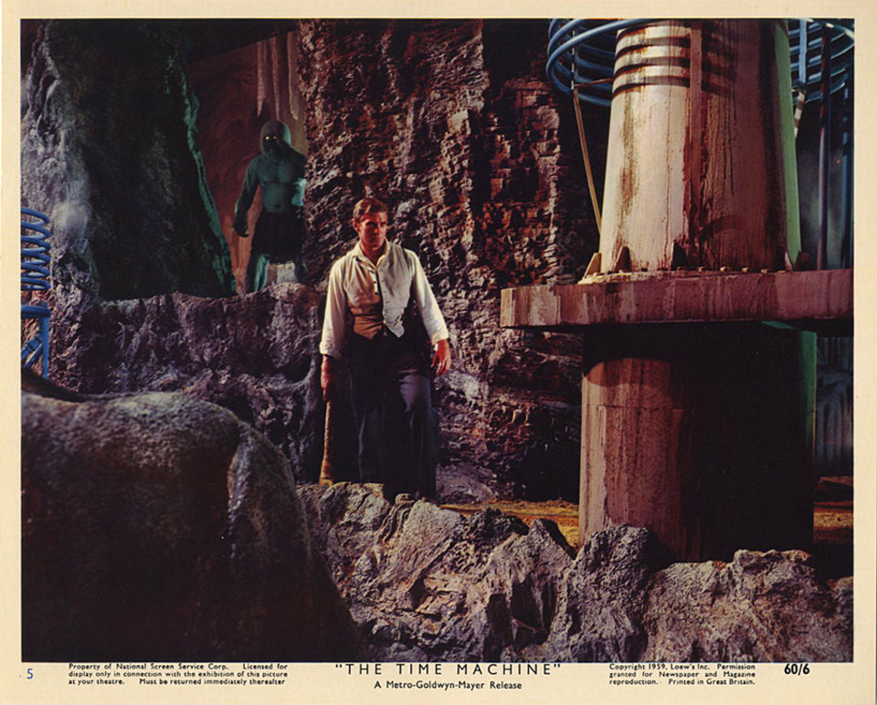 The Time Machine Original 1960 U.S. Color Photo