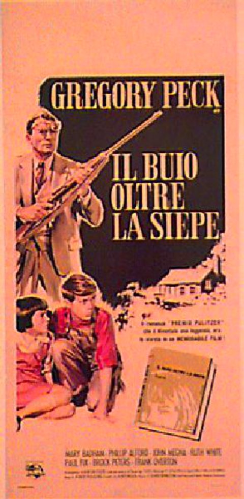 To Kill a Mockingbird 1963 Italian Locandina Poster