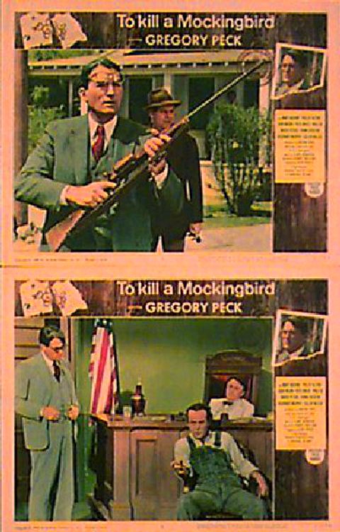 To Kill a Mockingbird 1963 U.S. Lobby Card Set