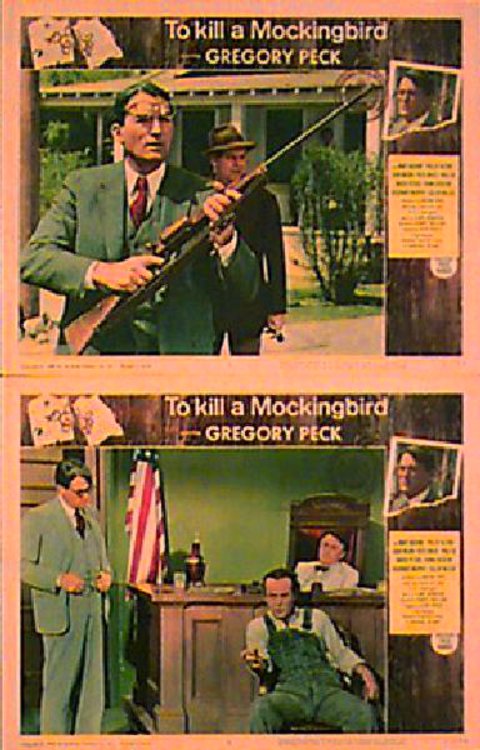 To Kill a Mockingbird Original 1963 U.S. Lobby Card Set