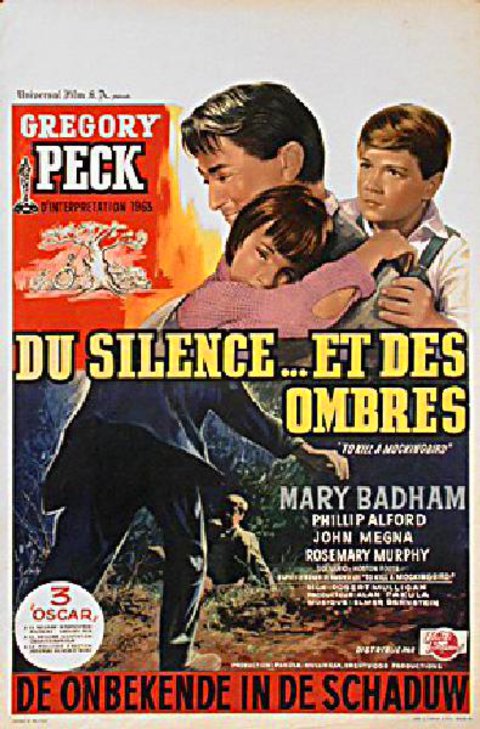 To Kill a Mockingbird Original 1963 Belgian Movie Poster