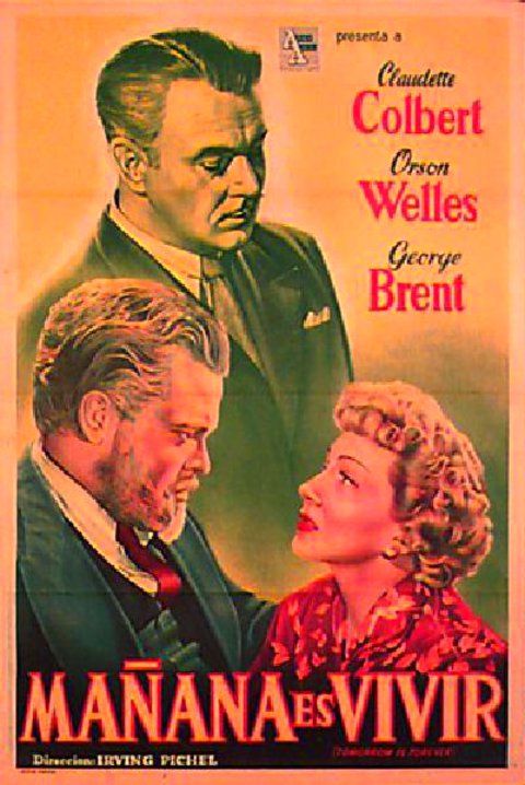 Tomorrow Is Forever Original 1950s Argentine Movie Poster