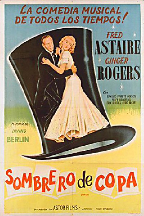 Top Hat R1940s Argentine Poster