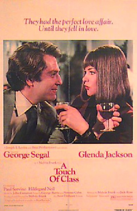 A Touch of Class Original 1973 U.S. One Sheet Movie Poster