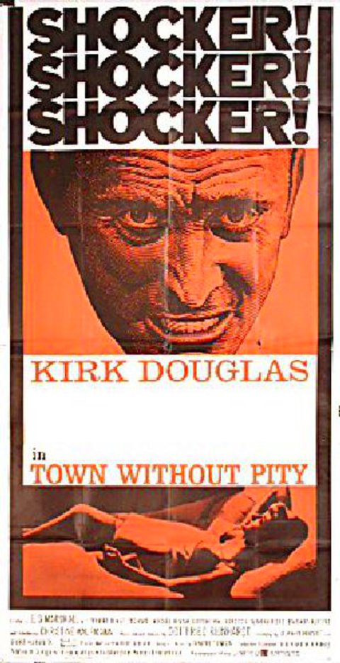 Town Without Pity Original 1961 U.S. Three Sheet Movie Poster