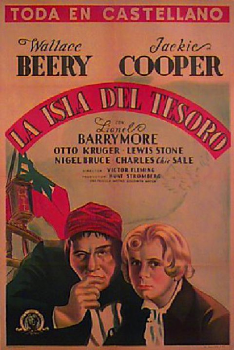 Treasure Island Original 1934 Argentine Movie Poster