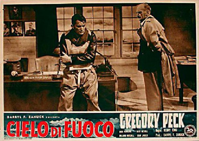 Twelve O'Clock High Original 1950 Italian Fotobusta Movie Poster