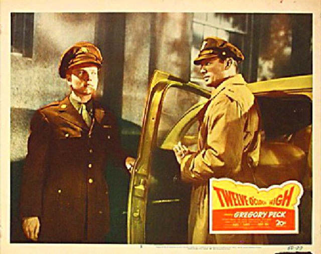Twelve O'Clock High Original 1950 U.S. Scene Card