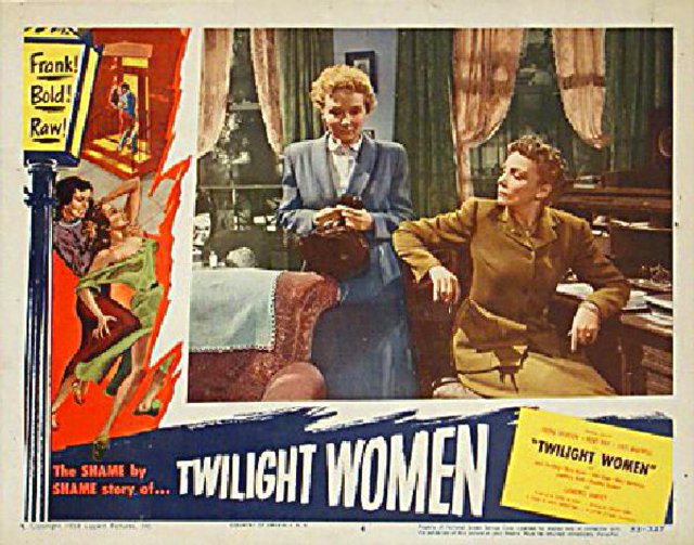 Twilight Women Original 1953 U.S. Scene Card