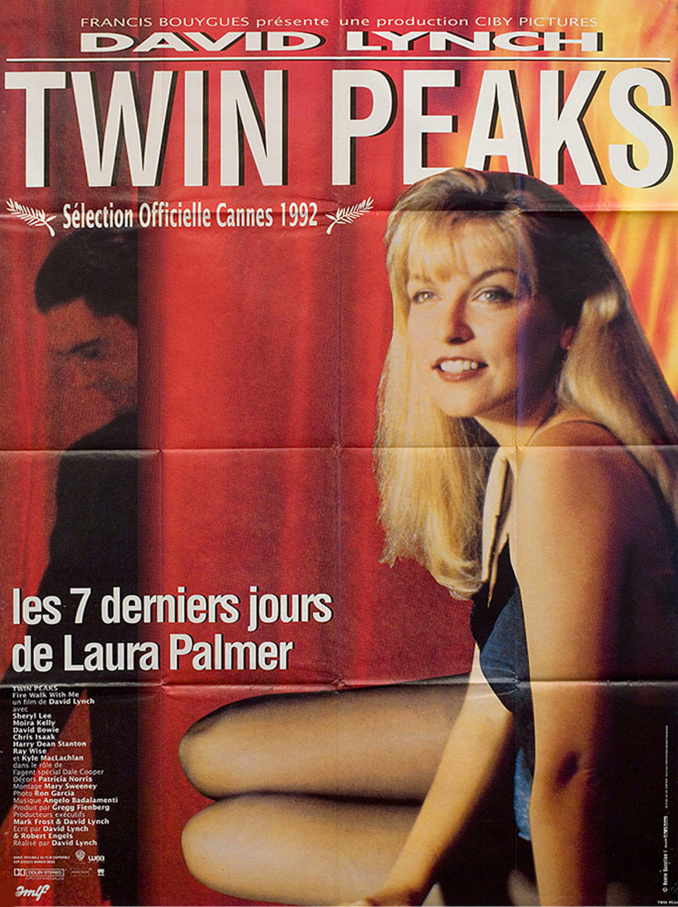 Twin Peaks: Fire Walk with Me Original 1992 French Grande Movie Poster
