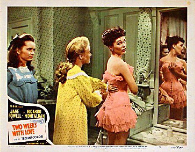 Two Weeks with Love Original 1955 U.S. Scene Card