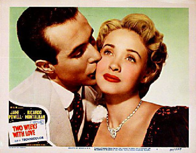 Two Weeks with Love Original 1950 U.S. Scene Card