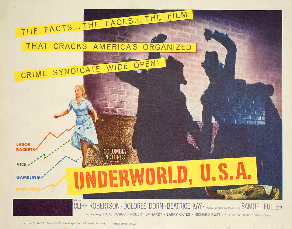 Underworld U.S.A. Original 1961 U.S. Title Card
