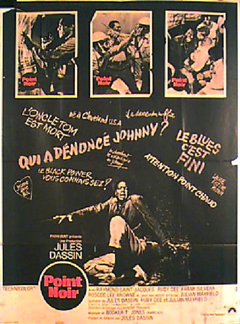 Uptight Original 1968 French Grande Movie Poster