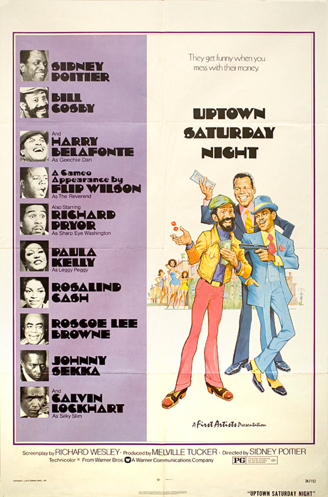 Uptown Saturday Night Original 1974 U.S. One Sheet Movie Poster