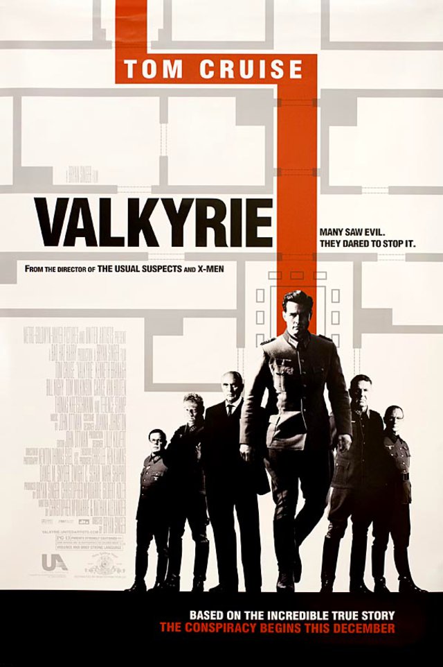Valkyrie Original 2008 U.S. One Sheet Movie Poster