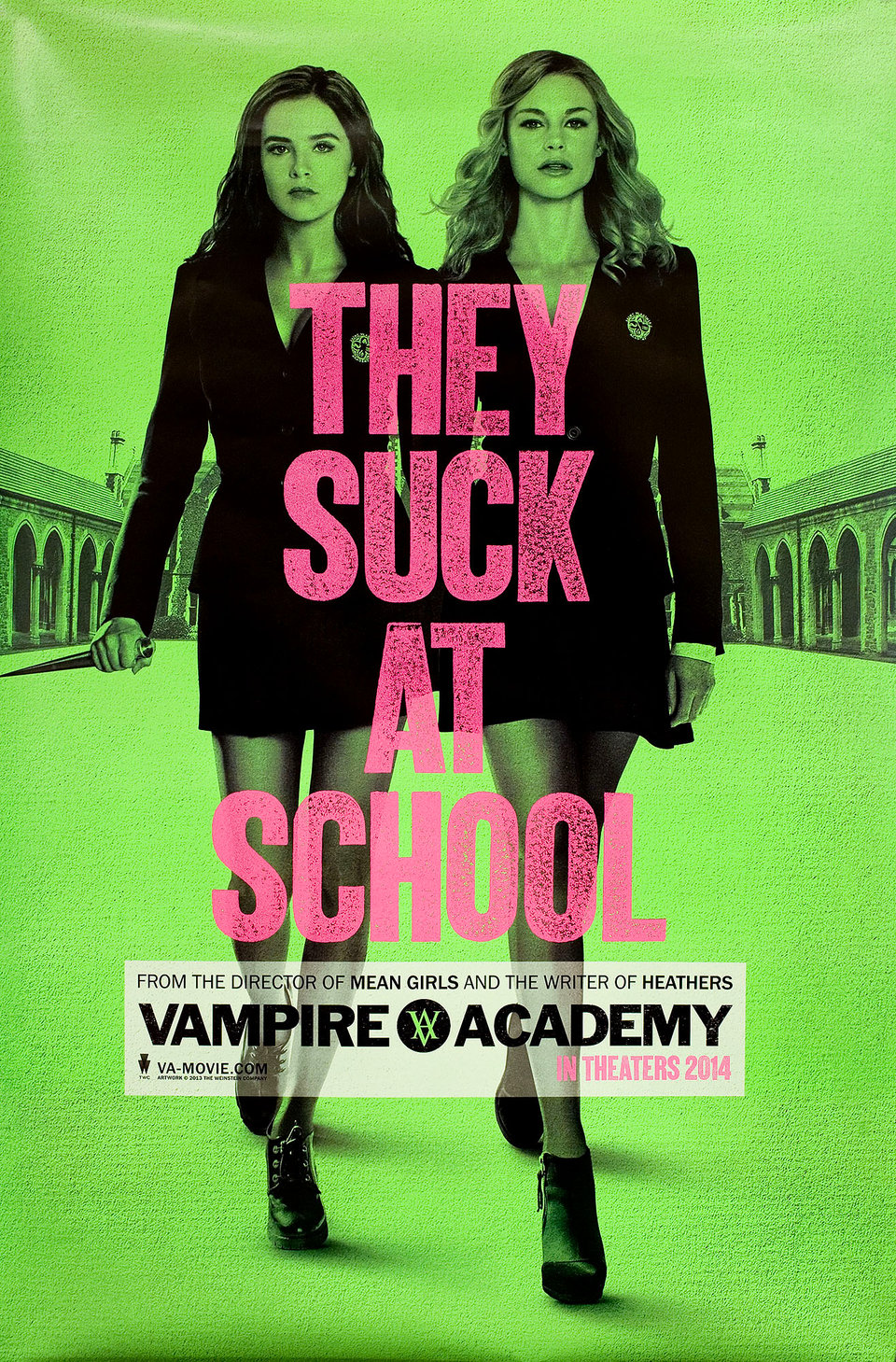 Vampire Academy Original 2013 U.S. One Sheet Movie Poster