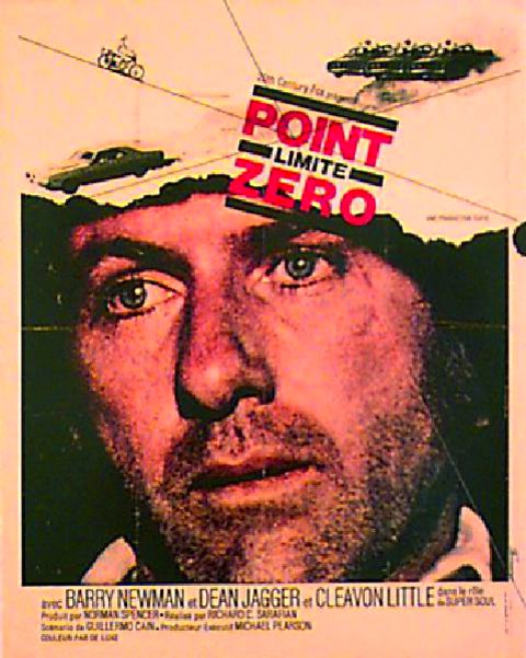 Vanishing Point Original 1971 French Petite Movie Poster