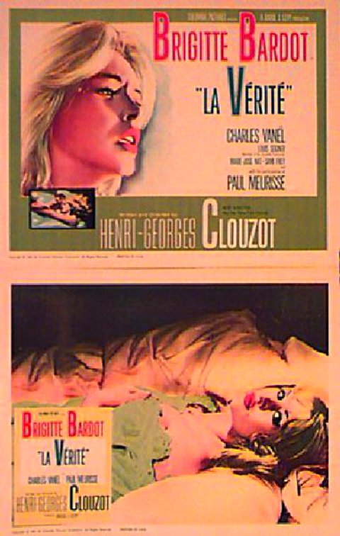 The Truth Original 1961 U.S. Lobby Card Set