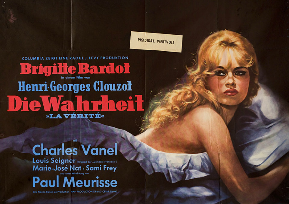 The Truth Original 1960 German A0 Movie Poster
