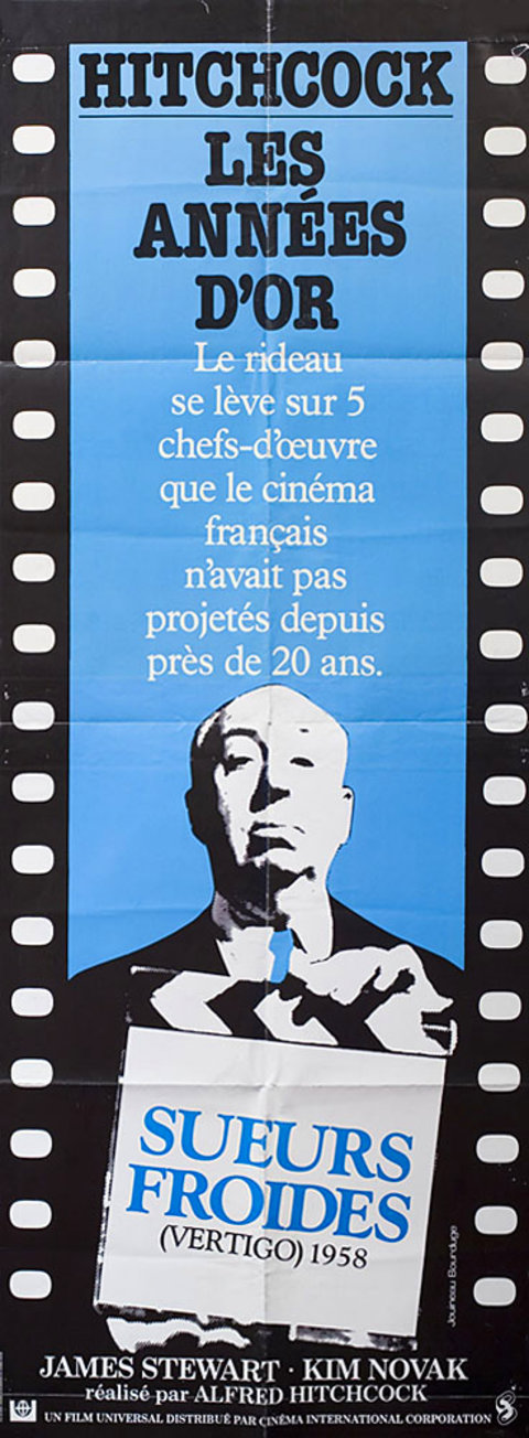 Vertigo Original R1983 French Pantalon Movie Poster