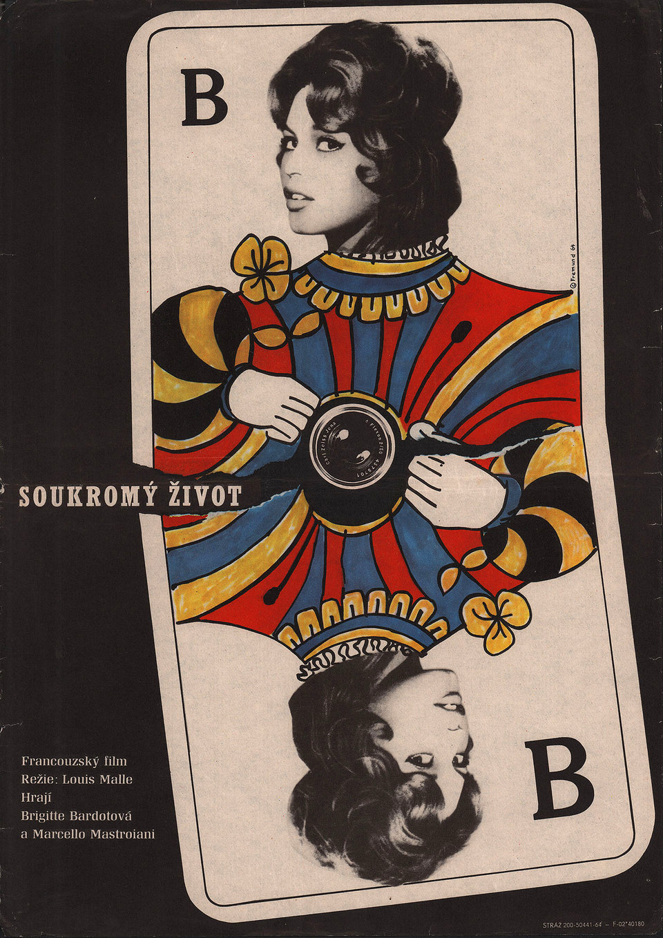 A Very Private Affair Original 1964 Czech A3 Movie Poster