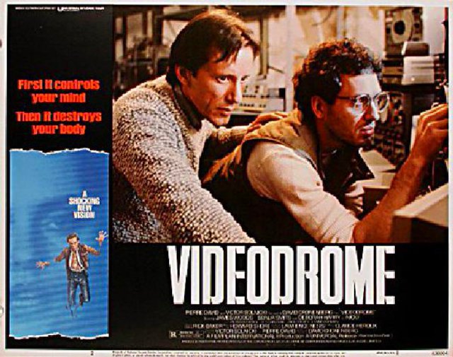 Videodrome Original 1982 U.S. Scene Card