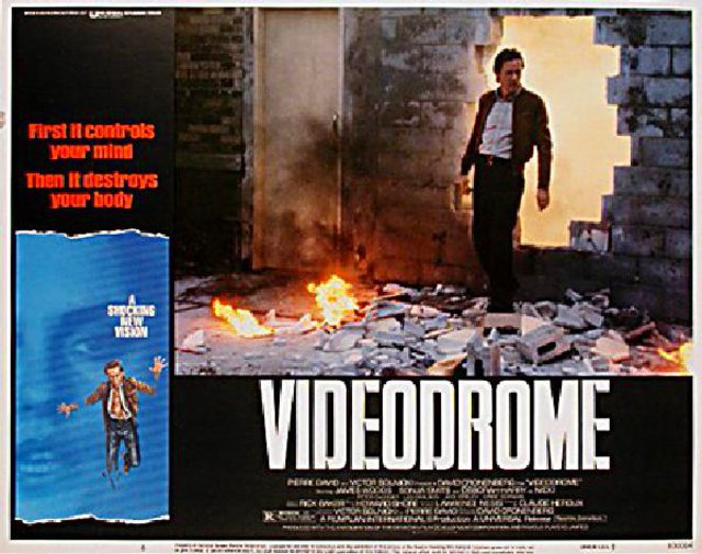 Videodrome Original 1982 U.S. Scene Card