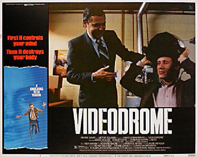 Videodrome Original 1982 U.S. Scene Card
