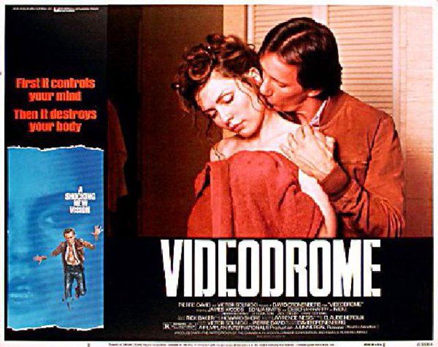 Videodrome 1982 U.S. Scene Card