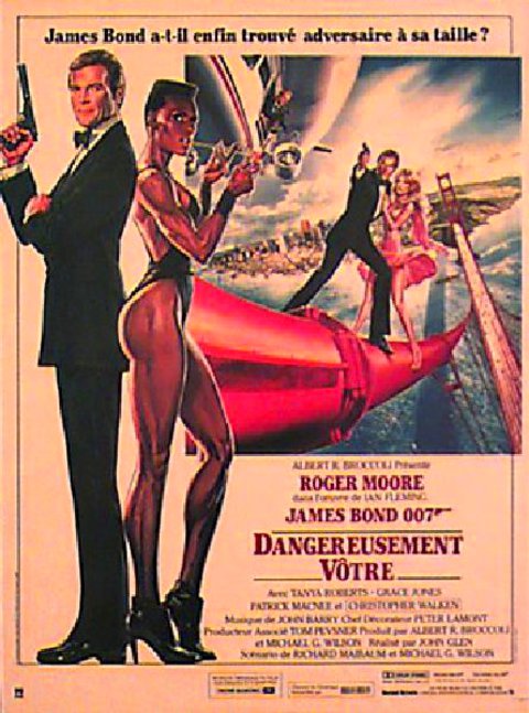 A View to a Kill 1985 French Petite Poster