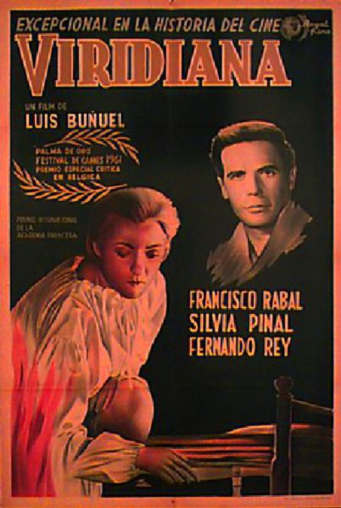 Viridiana Original 1961 Argentine Movie Poster