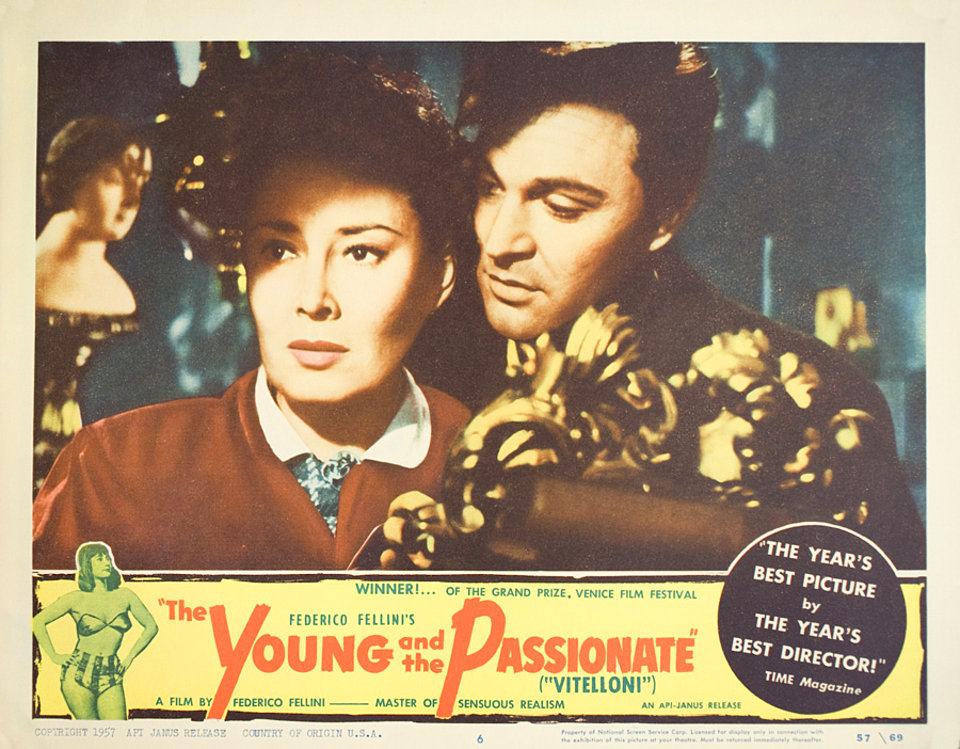 I Vitelloni Original 1953 U.S. Scene Card