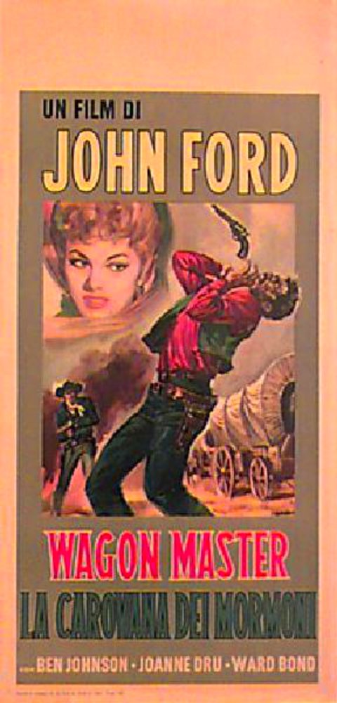 Wagon Master Original R1962 Italian Locandina Movie Poster