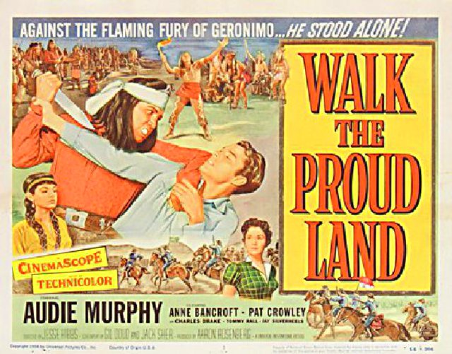 Walk the Proud Land Original 1956 U.S. Title Card