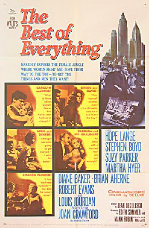The Best of Everything Original 1959 U.S. One Sheet Movie Poster