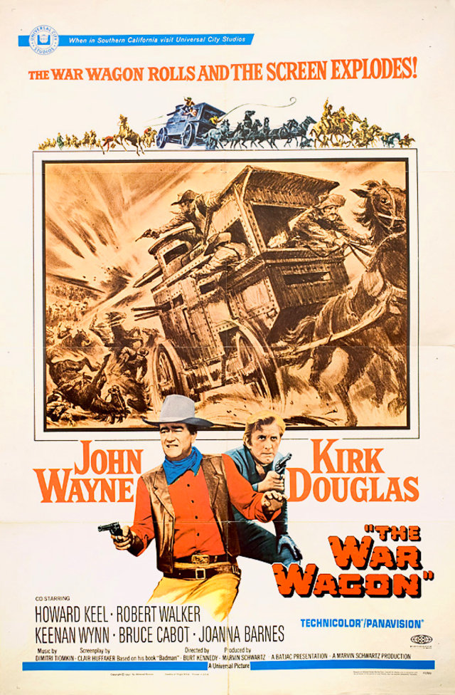 The War Wagon Original 1967 U.S. One Sheet Movie Poster